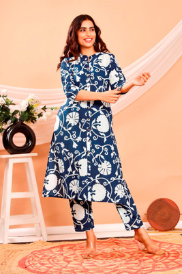 AJMERA FAB Women Kurta Pant Set