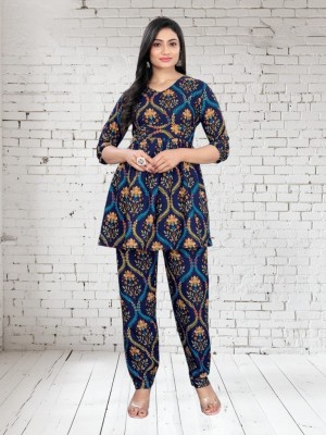 MAHADEV CREATION Women Kurta Sharara Set