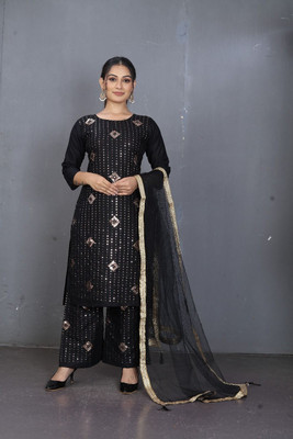 HOC's Women Kurta Pant Dupatta Set