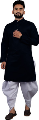 Enmozz Men Kurta Dhoti Pant Set