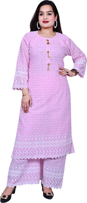 TVESA Women Kurta Palazzo Set