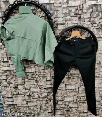 BLACKSHIP Men Ethnic Top Pant Set
