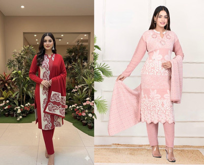 yuvraj global Women Kurti Pant Dupatta Set