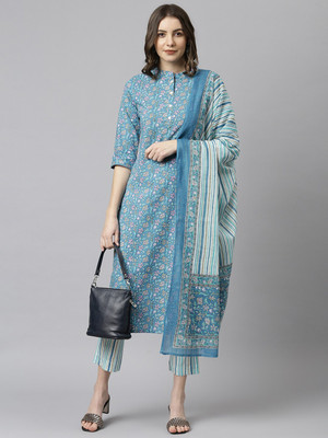 Janasya Women Kurta Pant Set