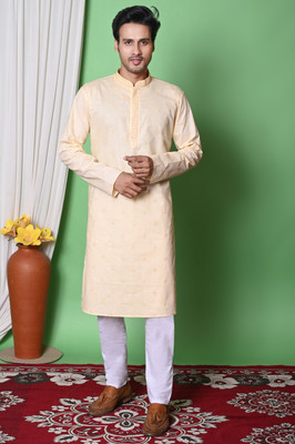 NFC CREATION Men Kurta Pyjama Set