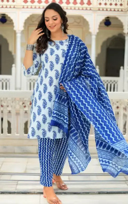 MON Women Kurta Pant Dupatta Set