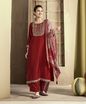 MOKOSH Women Kurta Pant Dupatta Set
