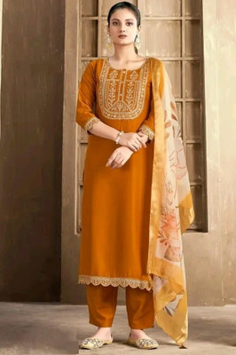 Pradeep Fashion Women Kurti Pant Attached Dupatta Set