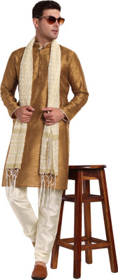 SKAVIJ Men Kurta Pyjama Set