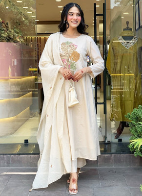 Caipiroska Women Kurta Pant Dupatta Set