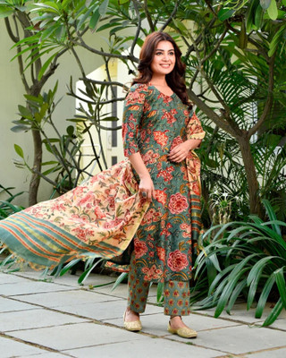 Tasrika Women Kurta Pant Dupatta Set