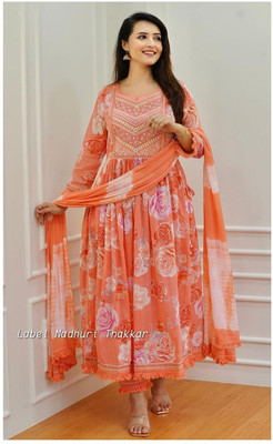 HV FASHION Women Kurti Pant Dupatta Set