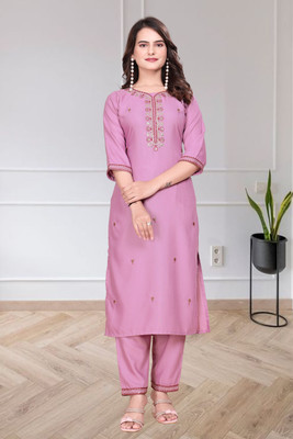 aaru creation Women Kurti Pant Set