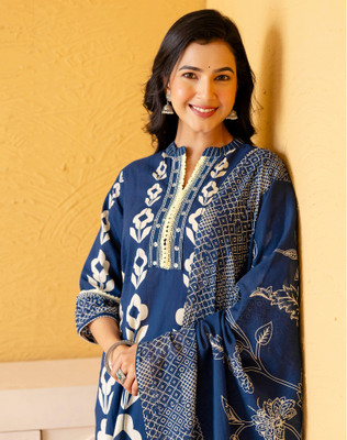 Tasrika Women Kurta Palazzo Dupatta Set