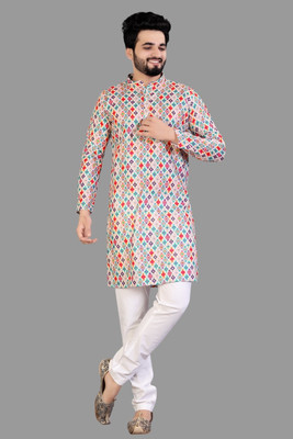 StyleVault Men Kurta Pyjama Set