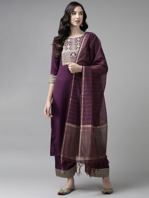 Indo Era Women Kurta Palazzo Set