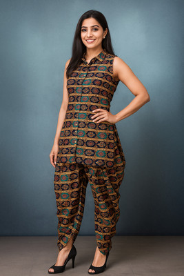 Prodip Creation Women Kurta Dhoti Pant Set