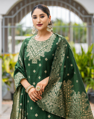 Skylee Women Kurta Pant Dupatta Set