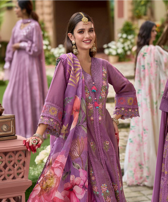Indo Era Women Kurta Pant Dupatta Set