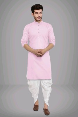 ZEDIN Men Kurta Dhoti Set