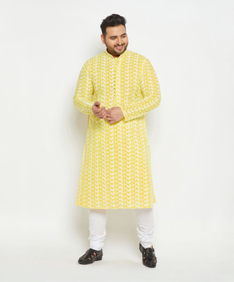 VASTRAMAY PLUS Men Kurta Churidar Set