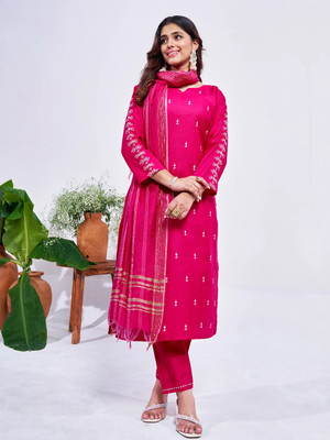 ARADHNA Women Kurta Pyjama Dupatta Set