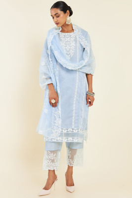 soch Women Kurta Pant Dupatta Set
