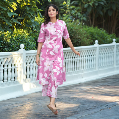 Anni Designer Women Kurta Palazzo Set