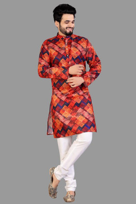 HIKNOCK Men Kurta Pyjama Set