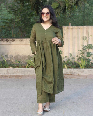 SRPNCH Women Kurti Pant Set