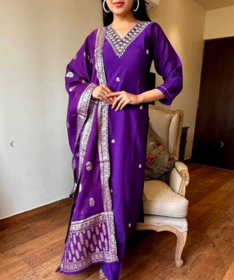 Rudra Enterprise Women Kurti Pant Dupatta Set