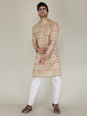 FUBAR Men Kurta Pyjama Set