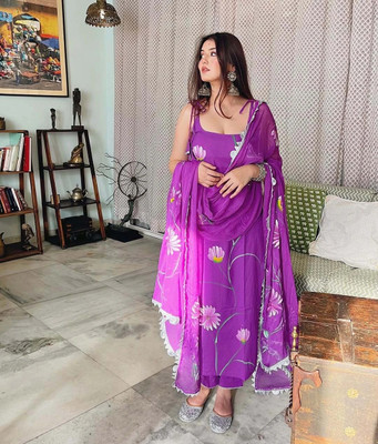 ZAVYAA Women Kurti Pant Dupatta Set