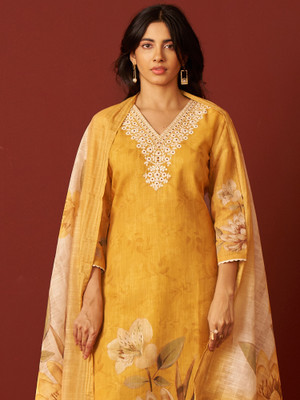 Indo Era Women Kurta Pant Dupatta Set