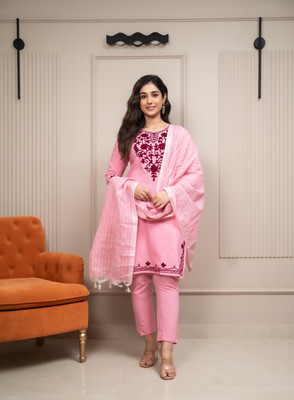 Andheriyas Enterprises Women Kurta Pant Dupatta Set