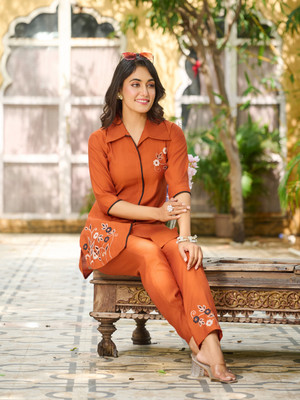 DISHWA FASHION Women Shirt Pant Set