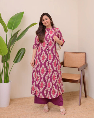 Starc Fashion Women Printed Ethnic Dress Kurta(Multicolor)