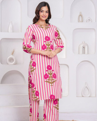 MND CREATION Tunic Pant Co-ords Set