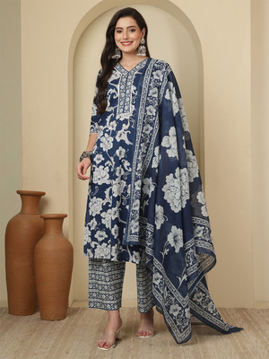 Nayo Women Kurta Palazzo Dupatta Set