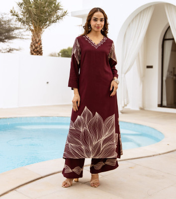 Nehamta Women Kurta Palazzo Set