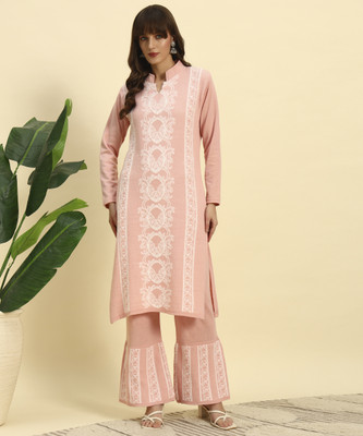 CANBLAR Women Kurta Palazzo Set