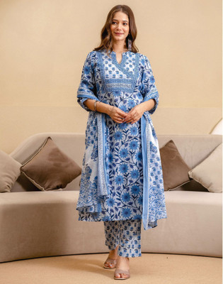 Skylee Women Kurta Pant Dupatta Set