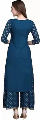 MZARI FASHION Women Kurta Palazzo Set