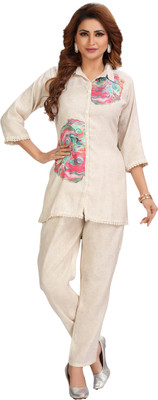 Ambarlyn Women Kurti Pant Set