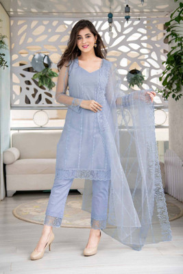 TOZRI Women Kurta Pant Dupatta Set