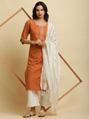 kinkar Women Kurta Palazzo Dupatta Set