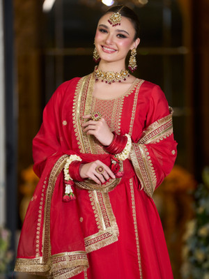 Indo Era Women Kurta Pant Dupatta Set