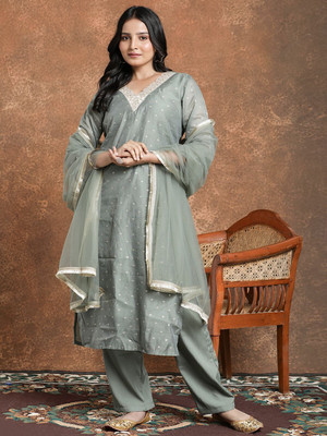 Fabian Fashion Women Kurta Pant Dupatta Set