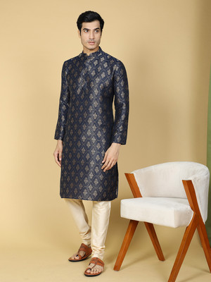 Namaskar Men Kurta Churidar Set