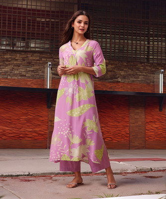 Divastri Women Kurta Palazzo Set